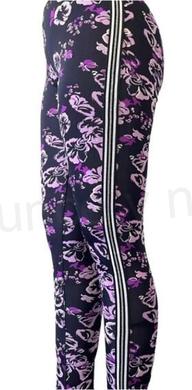 Dámské fialové barevné elastické legíny L (K373)