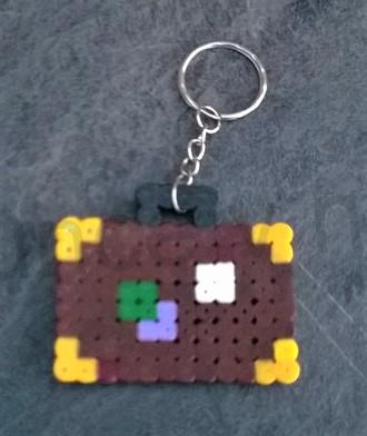 Přívěsek, klíčenka na klíče kufr (D726)