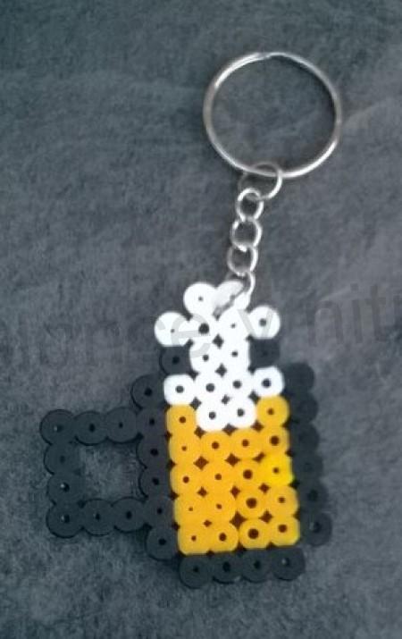 Přívěsek, klíčenka na klíče meloun, kabelka, pivo (D730)