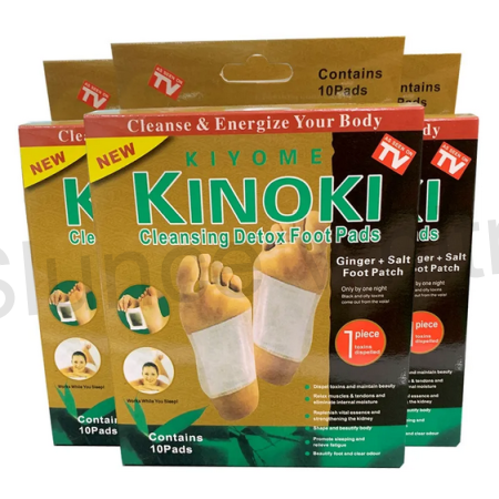 Detoxikační náplasti na nohy Kinoki 10 ks (F57)