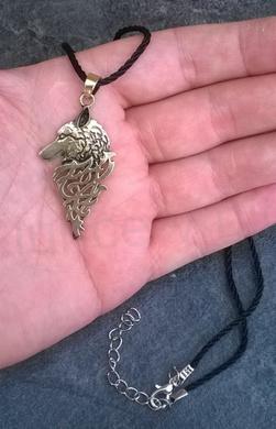 Náhrdelník s přívěškem Vlk (BD750)