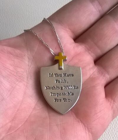 Náhrdelník s přívěškem Anděla, archanděla Michaela (BD762)