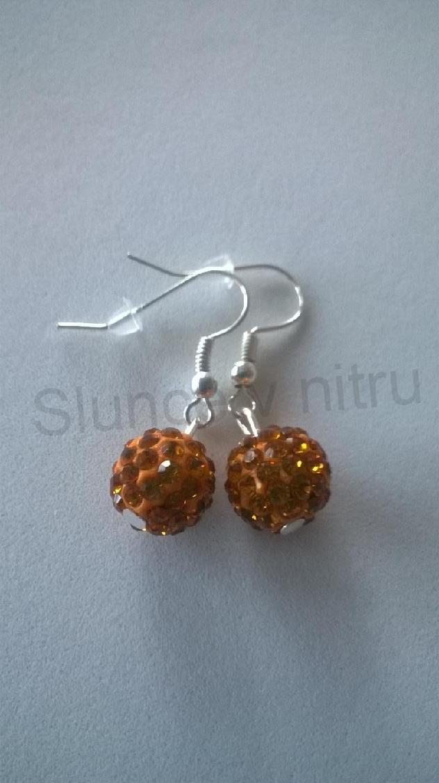 Náušnice kuličky Swarovski 10mm (BB98)