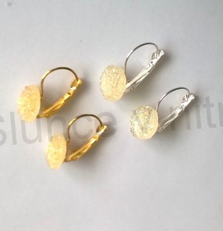 Visací orgonitové náušnice (BB746)