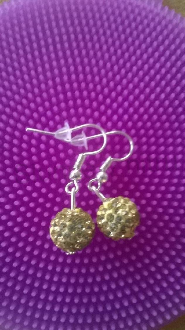 Náušnice kuličky Swarovski 10mm (BB99)