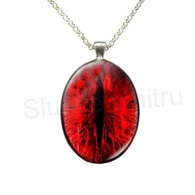 Nerezový náhrdelník s přívěškem oko (BD797)