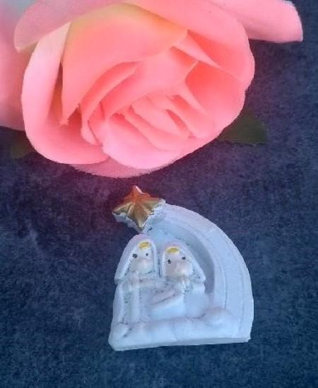 Dekorace, ozdoba Anděl, andílek betlém magnetka (H517)