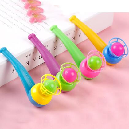 Foukačka s míčkem plastová (D61)