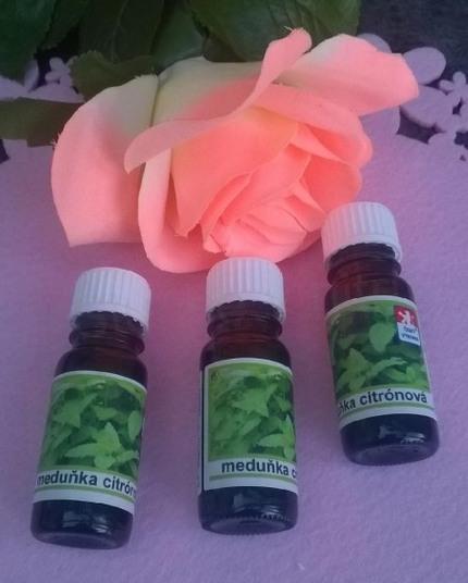 Vonný olej, esence Meduňka citronová 10 ml (CH26)