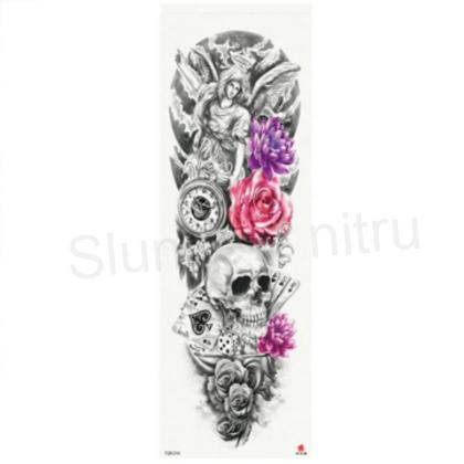 Voděodolné, dočasné tetovaní hodiny, anděl (E870)