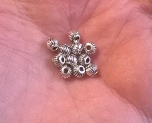 Kovový korálek | mezidíl Dýně 4,5 x 4 mm (AA326)