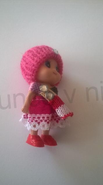 Dětská panenka Doll 8 cm mini (D62)