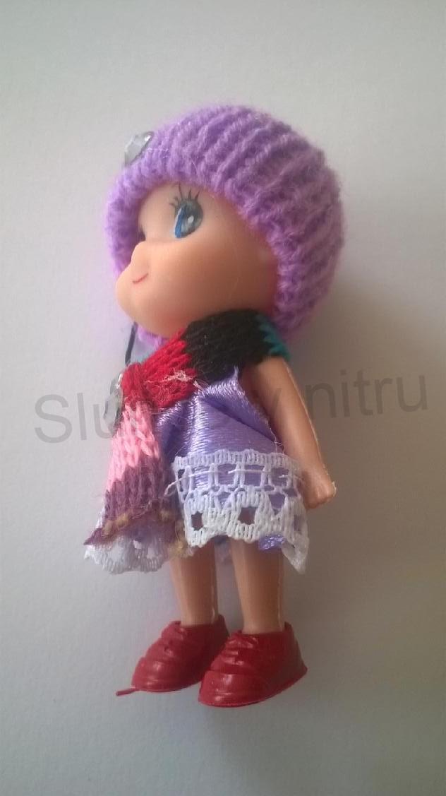 Dětská panenka Doll 8 cm mini (D63)