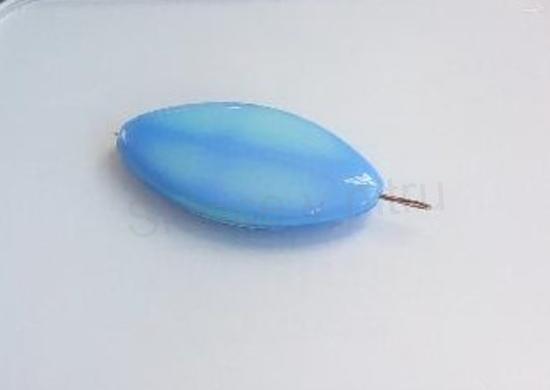 Skleněný korálek šváb 36,1 x 18 mm - 1 ks (AC444)