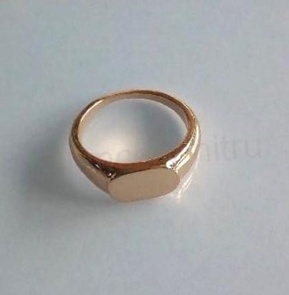 Jemný modní pečetní prsten velikost 57 (BP421)