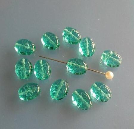 Skleněný korálek šváb 10,7 x 8,6 mm (AC603)