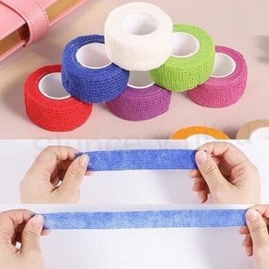 Elastická samofixační obinadlo, obvaz černé menší (F10)