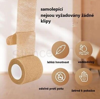 Elastická samofixační obinadlo, obvaz fialové větší (F11