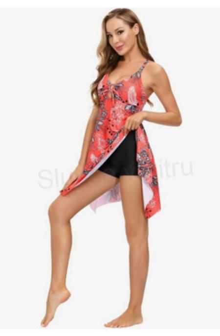 Dámské koupací tankini Hanna Nikole velikost 5XL/6XL (K393)