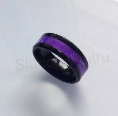 Prsten z chirurgické oceli a přírodní mušle Paua (BP427)