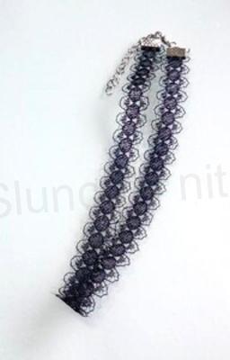 Náhrdelník choker jemná krajka (BD848)