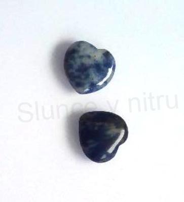 Sodalit hmatka srdce 20 mm (X1822)