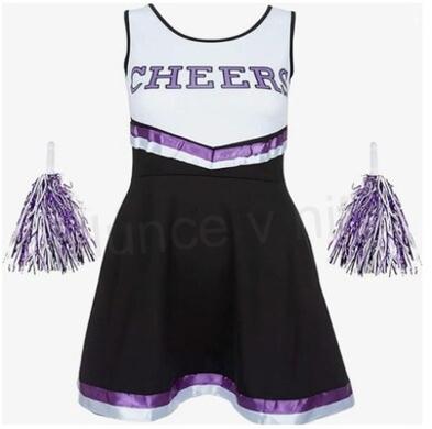 Kostým roztleskávačka s třásněmi velikost S (K424)