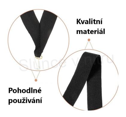 Universální šňůrka na krk černá (E918)