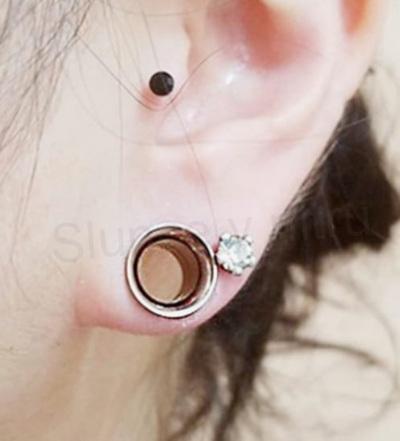 Plug, tunel do ucha z nerez oceli 14 mm (BB805)