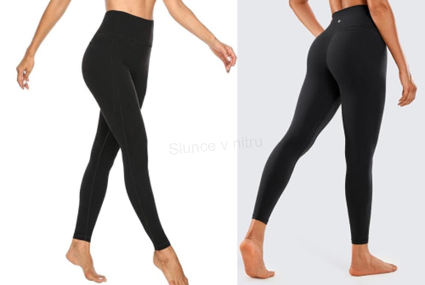 Dámské push up legíny s vysokým pasem – velikost L (K492)