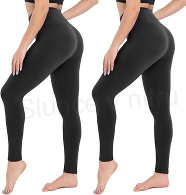 Dámské sportovní legíny s vysokým pasem – velikost Large‑X‑Large (K495)