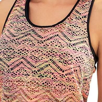 Dámské dvoudílné push‑up tankini La Orchid velikost L (K502)
