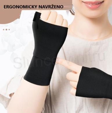 Kompresní bezprstové rukavice při artróze, Revmatoida velikost M (F69)