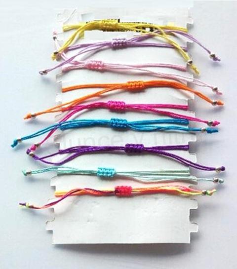 Šňůrkový náramek na ruku jednorožec oranžový (BC583)