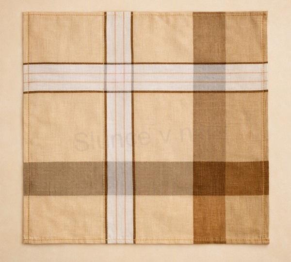 Látkový pánský bavlněný kapesník – 40 × 40 cm (C683)