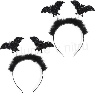 Halloween čelenka do vlasů netopýr (K543)