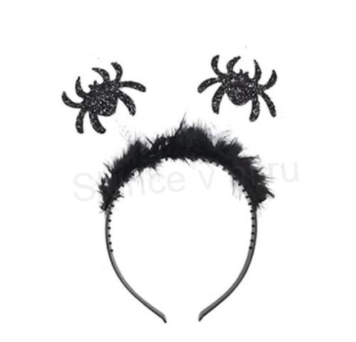 Halloween čelenka do vlasů pavouk (K544)