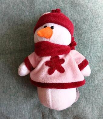 Plyšová hračka Sněhulák 19 cm (D962)