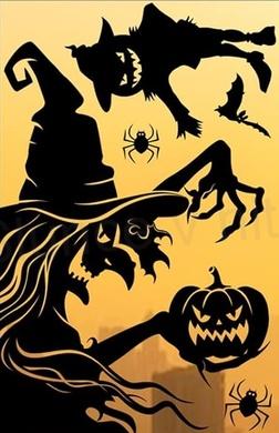 Okenní fólie halloween 30 x 20 cm (E971)