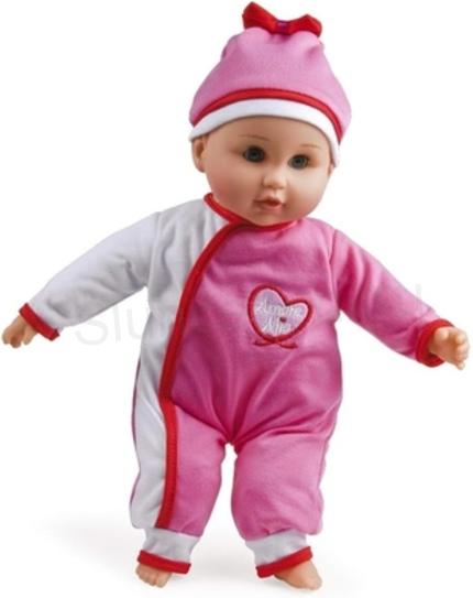 Panenka, miminko se zvuky 39 cm s doplňky (D978)