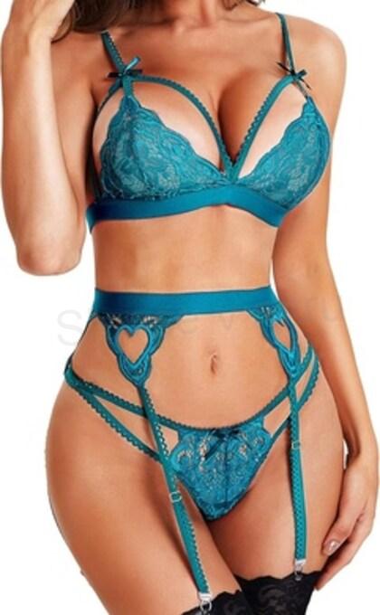 Dámské spodní krajkové svůdné prádlo velikost M (K551)