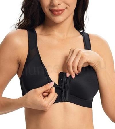 Dámská podprsenka bez kostic, zapinání vpředu velikost 105 B (K553)