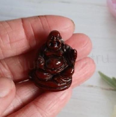 Klíčenka, přívěšek na klíče Feng Shui 3D Buddha (H636)