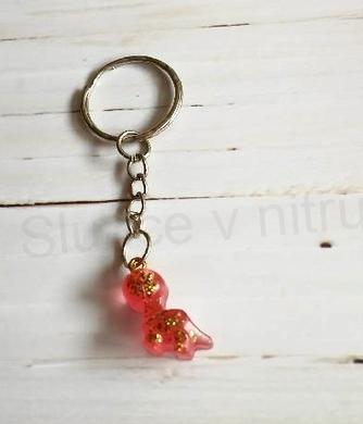 Orgonitová klíčenka dinosaurus (PP198)