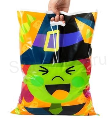 Nákupní taška velká barevná igelitová velikost 42 cm (E996)