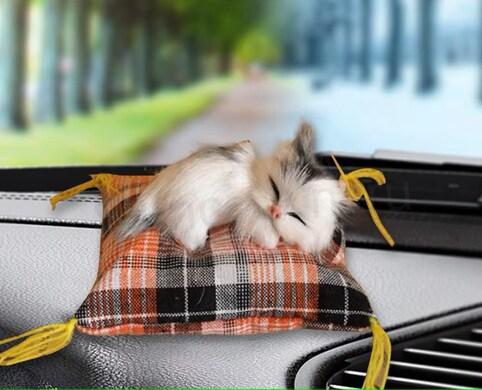 Plyšová hračka kočka malá (D983)