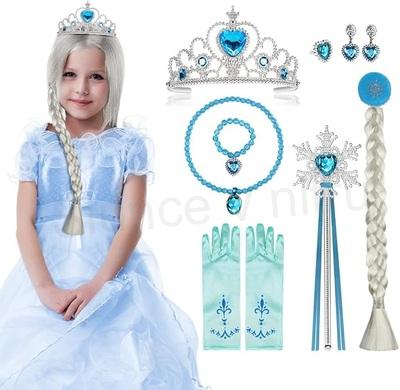 Dětský kostým ELSA Sněhová královna věk 3 - 10 let (W247)