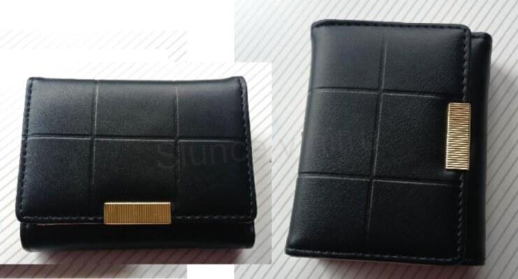 Dámská krátká peněženka z PU kúže (J43)