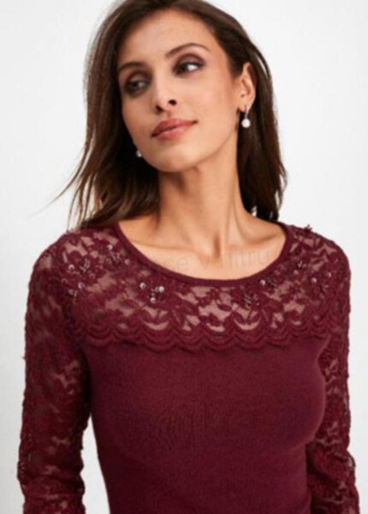 Dámské krajkové šaty 3 XL (K562)