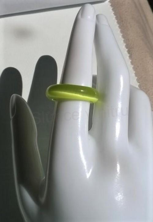 Minerální prsten Kočičí oko velikost 57 (X1884)